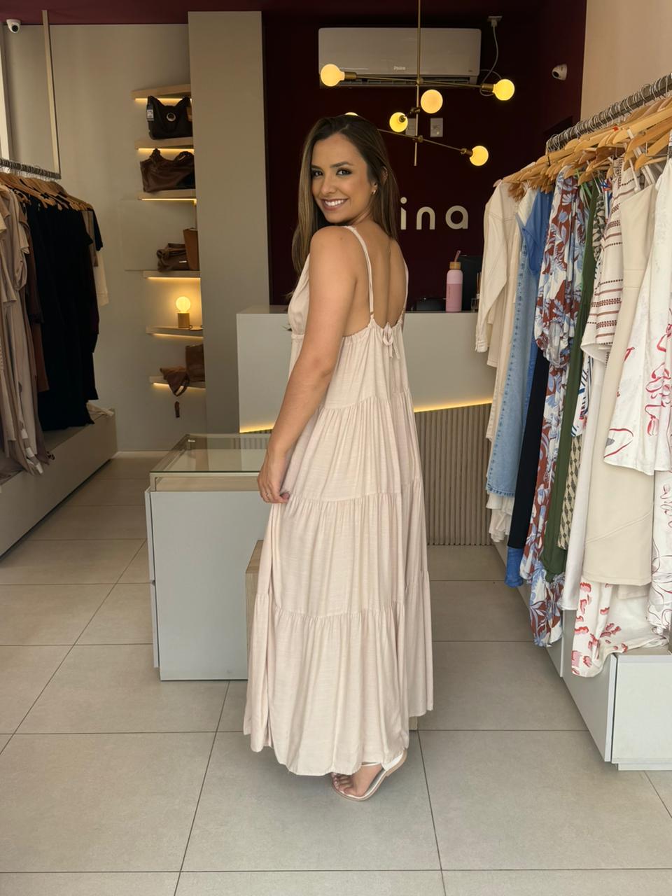 Vestido Laila - Nude - Imagem 3