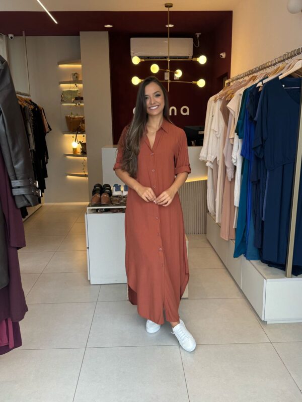 Chemise Divina - Marrom