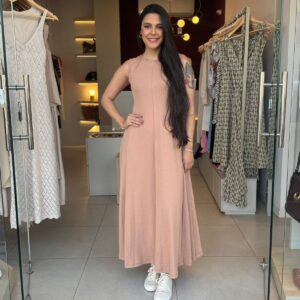 Vestido Wal New - Nude