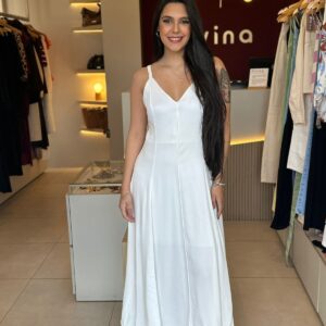 Vestido Angela - Branco
