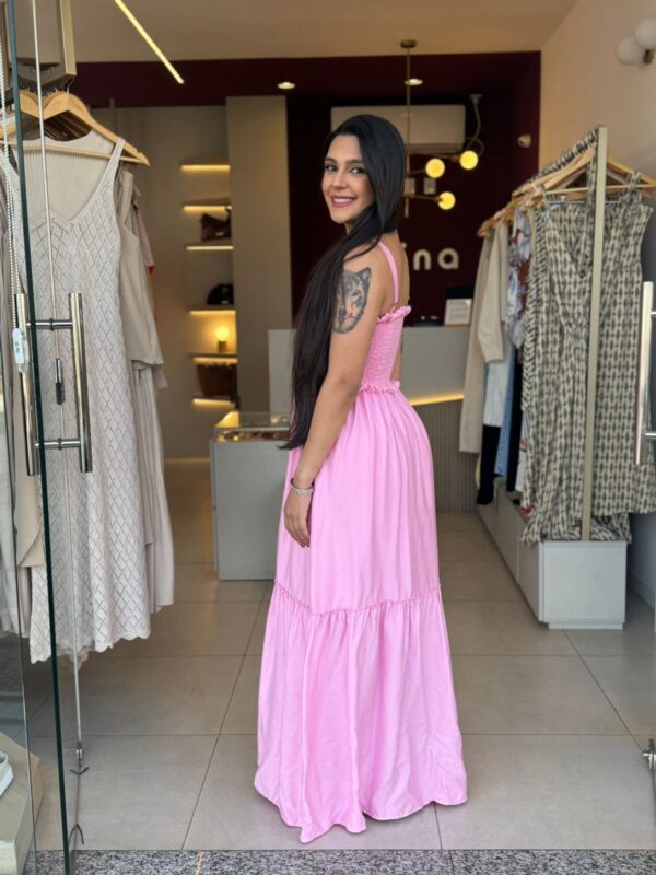 Vestido Larissa- Rose bebê - Imagem 3