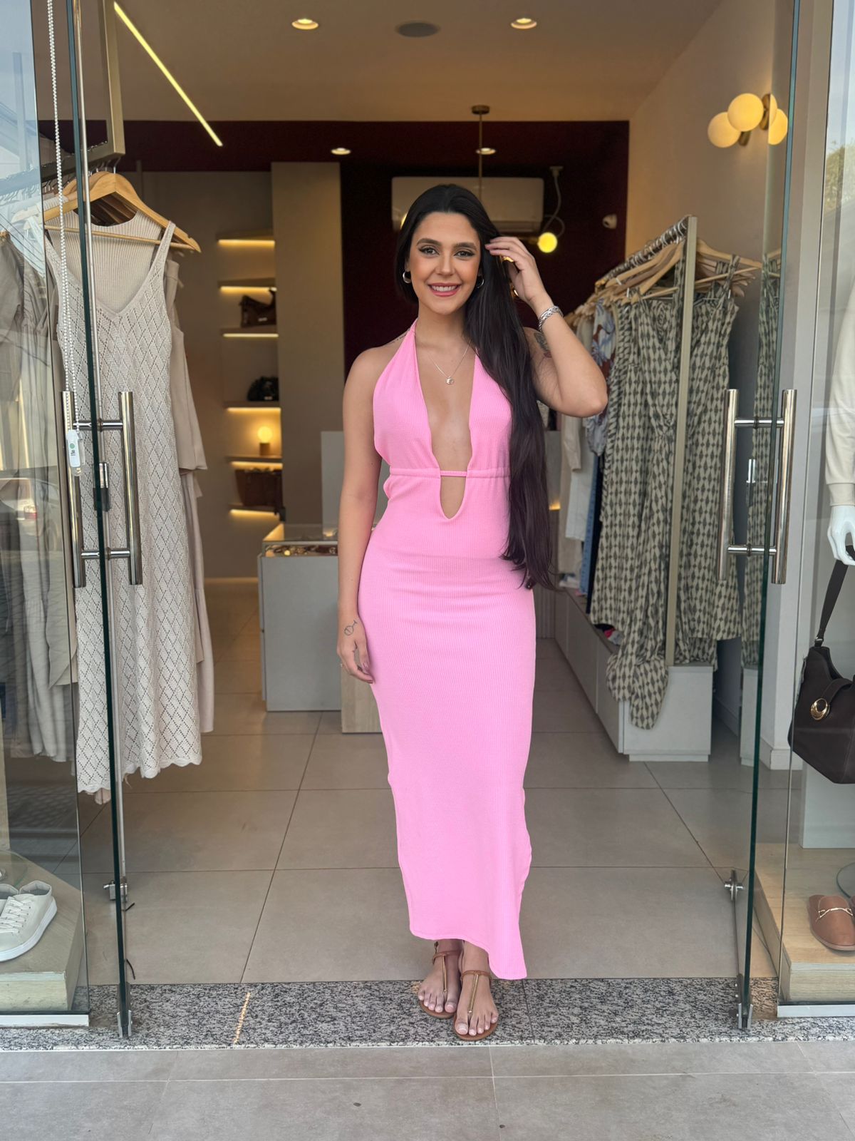 Vestido Laura - Rose bebê