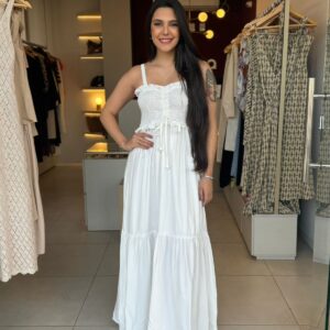 Vestido Larissa- Branco