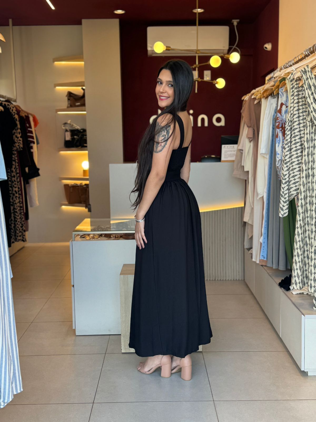 Vestido Leticia - Preto - Imagem 3