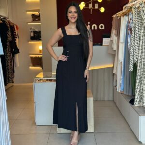 Vestido Leticia - Preto