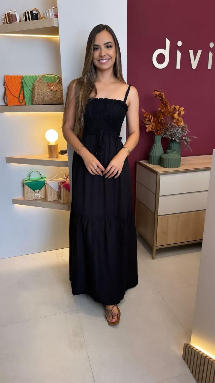 Vestido Larissa - Preto
