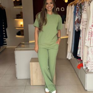 Conjunto Ana - Verde Menta