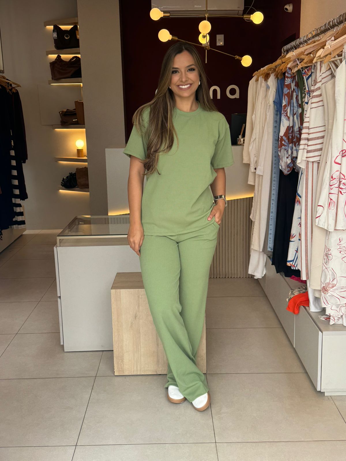 Conjunto Ana - Verde Menta