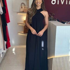 Vestido X - Preto