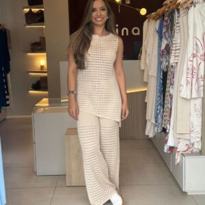 Conjunto tricô - Tela