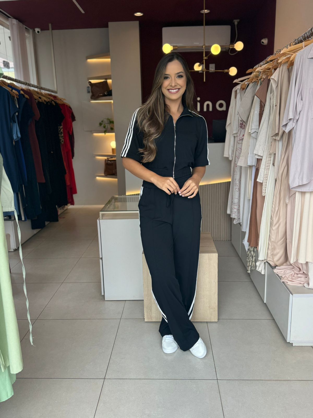 Conjunto Adidas - Preto