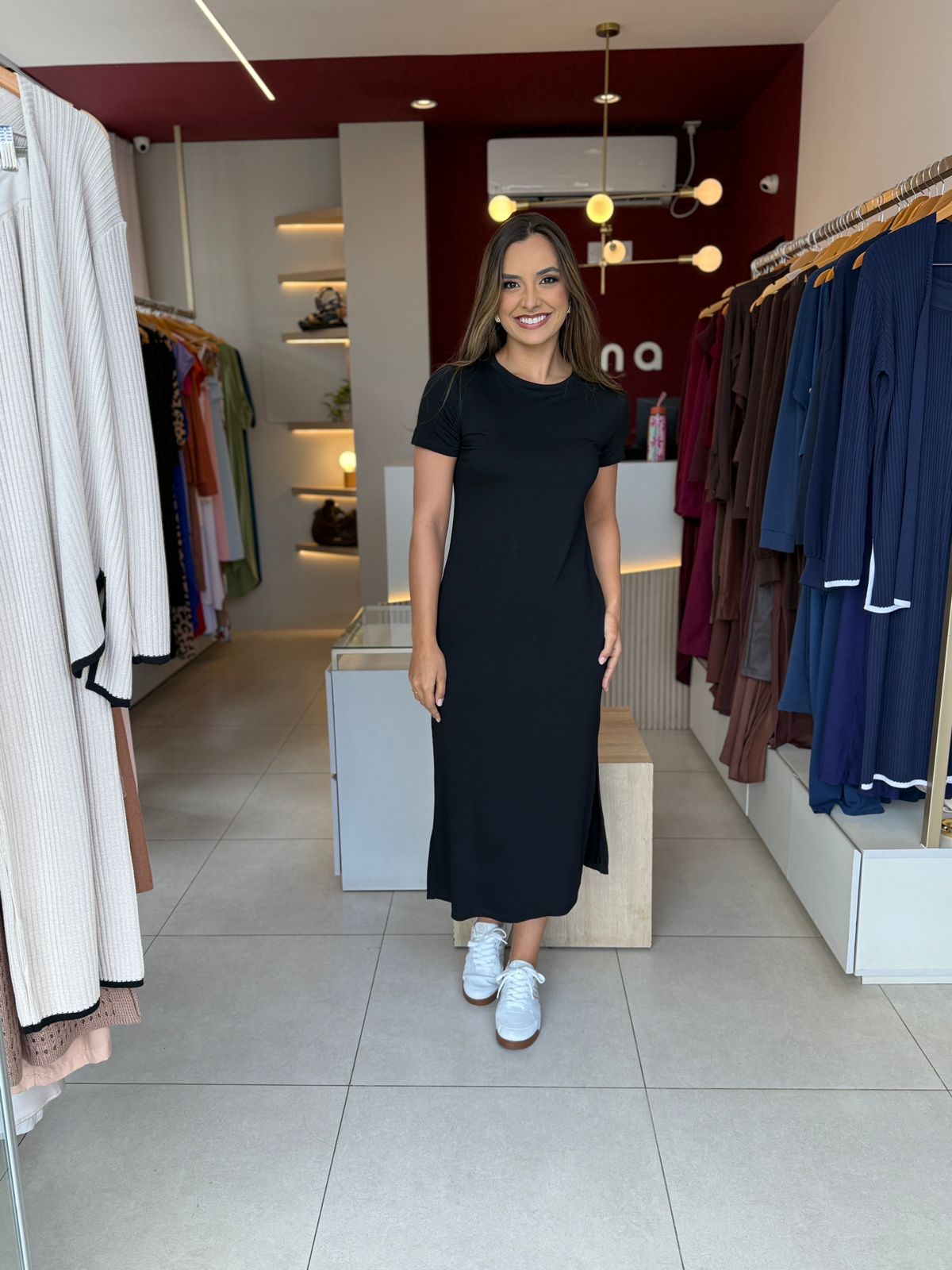 Vestido Renata - Preto