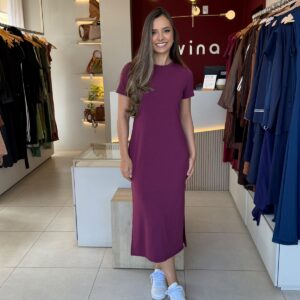 Vestido Renata - Marsala