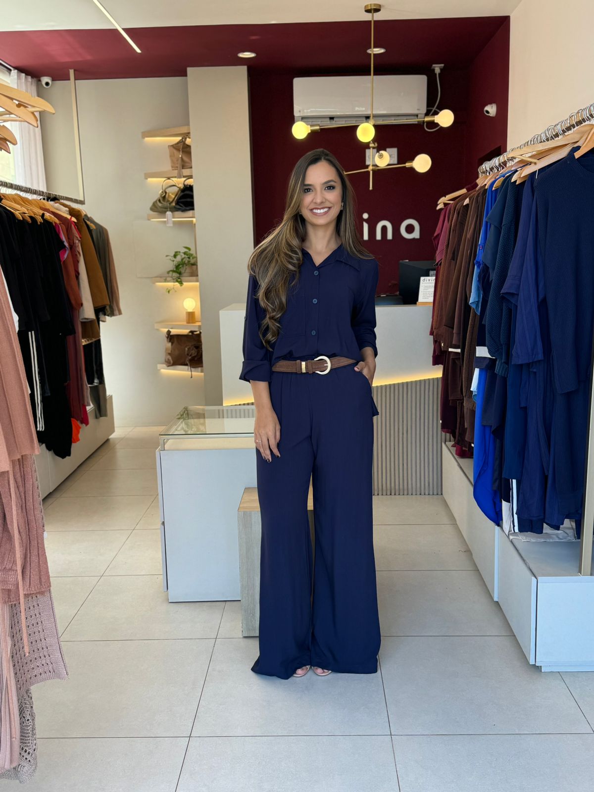 Conjunto Raquel - Azul