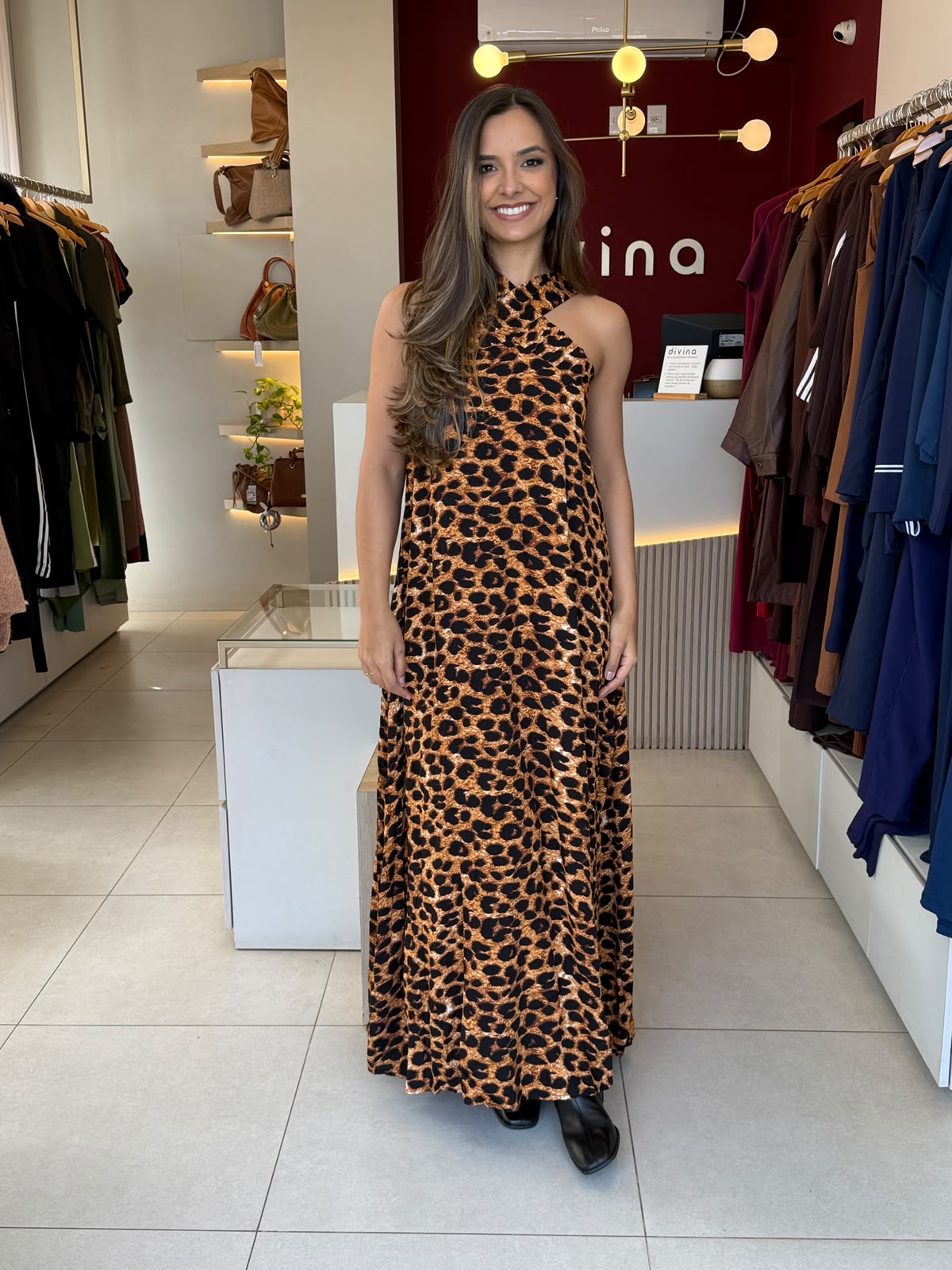 Vestido X - Onça