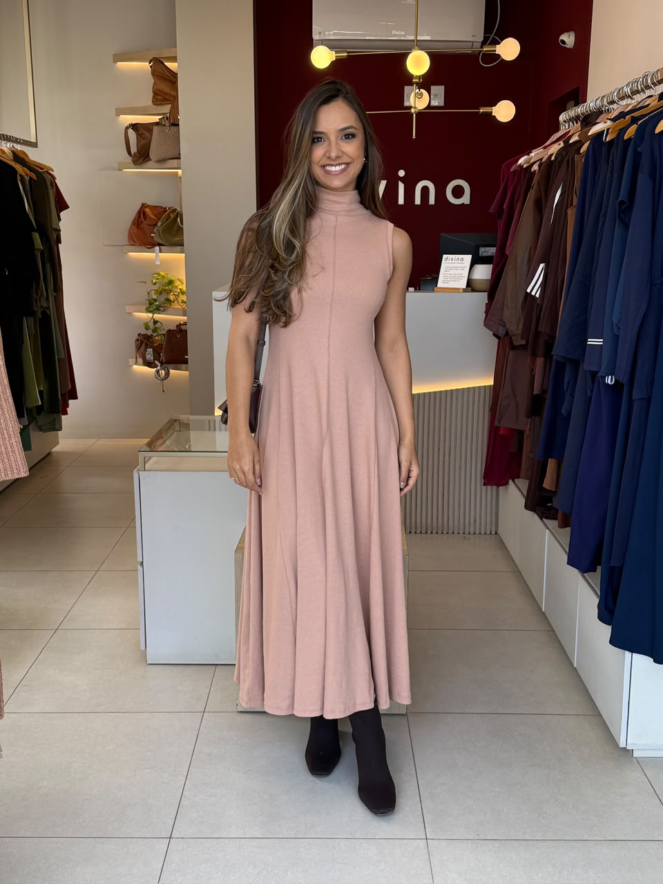 Vestido Wal - Nude