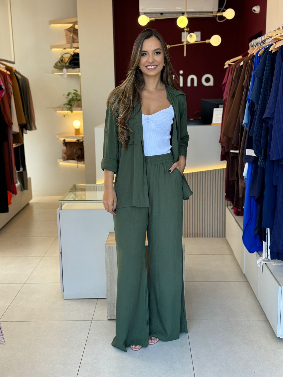 Conjunto Raquel - Verde
