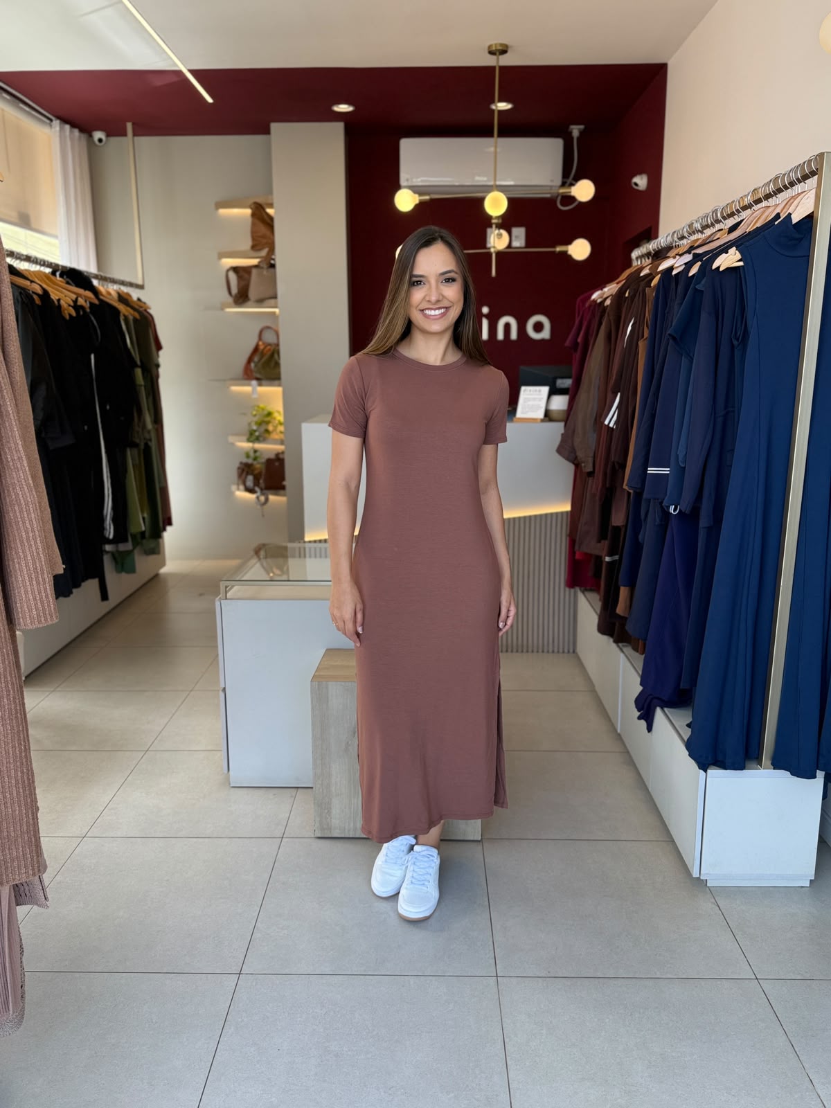 Vestido Renata - Capuccino