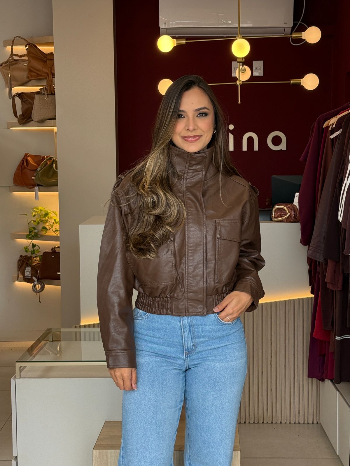 Jaqueta Zara - Marrom